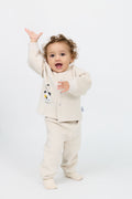 Kids' Cotton Quilted Sweatshirt and Sweatpants Set