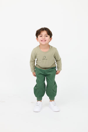 Kids 3-Piece Dino Cardigan, Tee, and Jogger Set Unisex