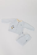 Kids' Cotton Quilted Sweatshirt and Sweatpants Set