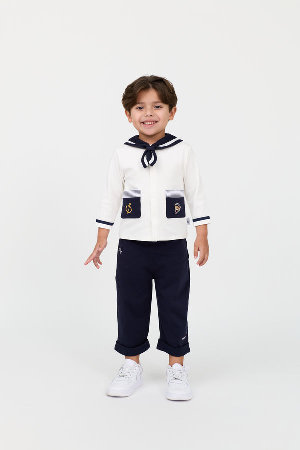 KIDS COTTON TROUSER & TOP SET