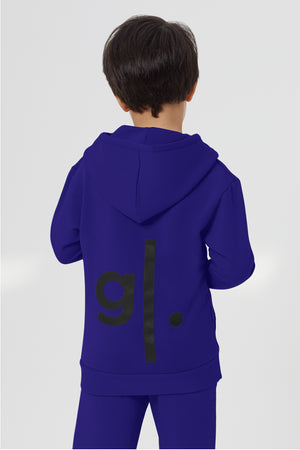Organic Bamboo Cozy Zip Hoodie Boys