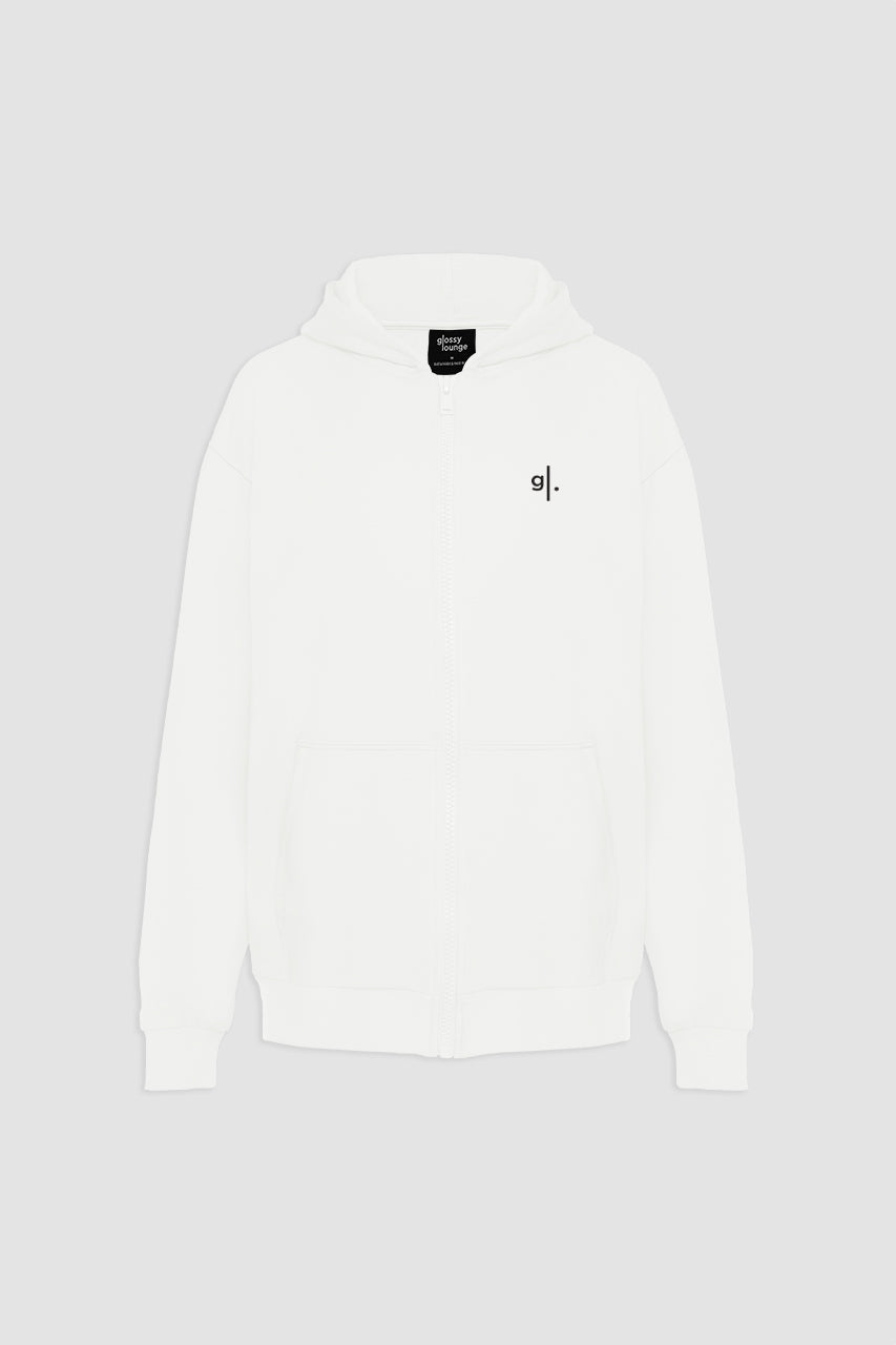 Organic Bamboo Women Oversized Zip Up Hoodie