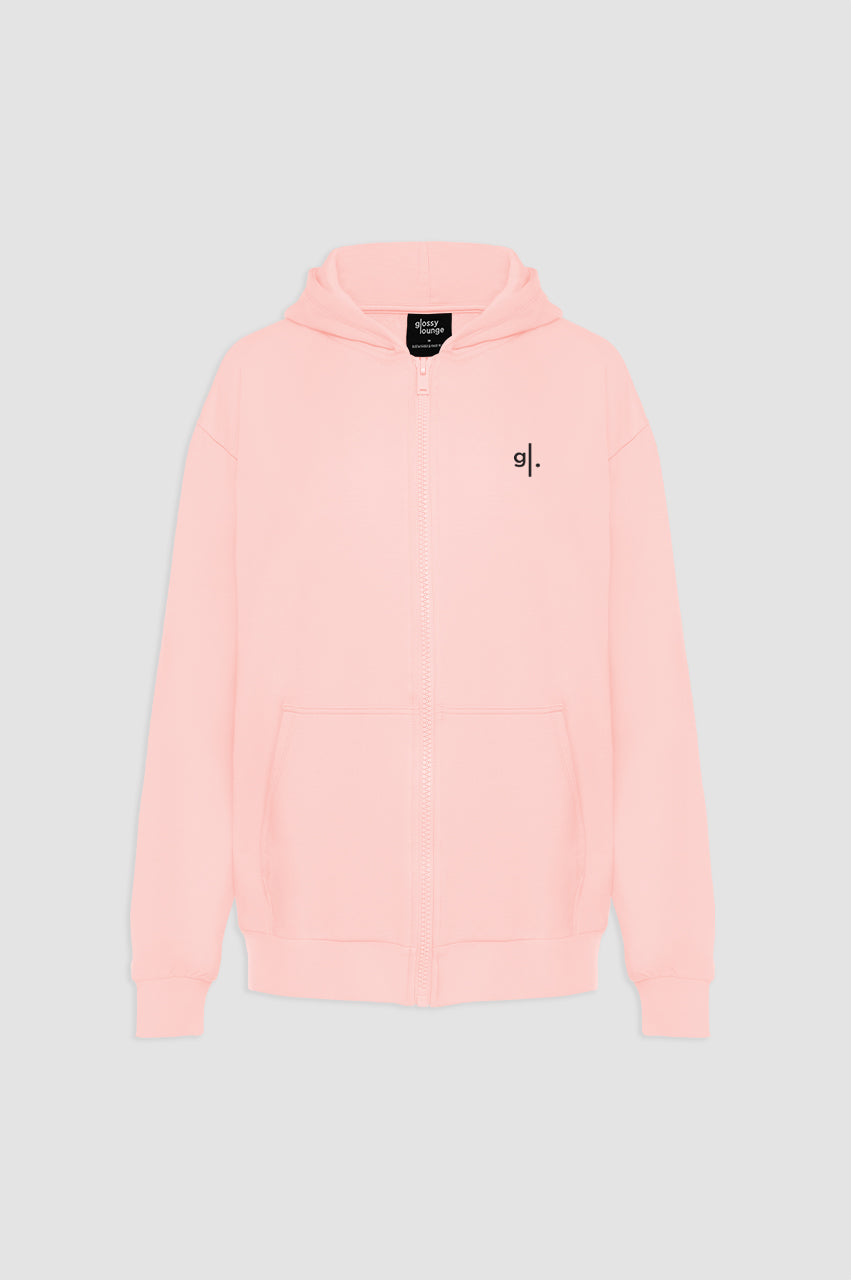 Organic Bamboo Women Oversized Zip Up Hoodie