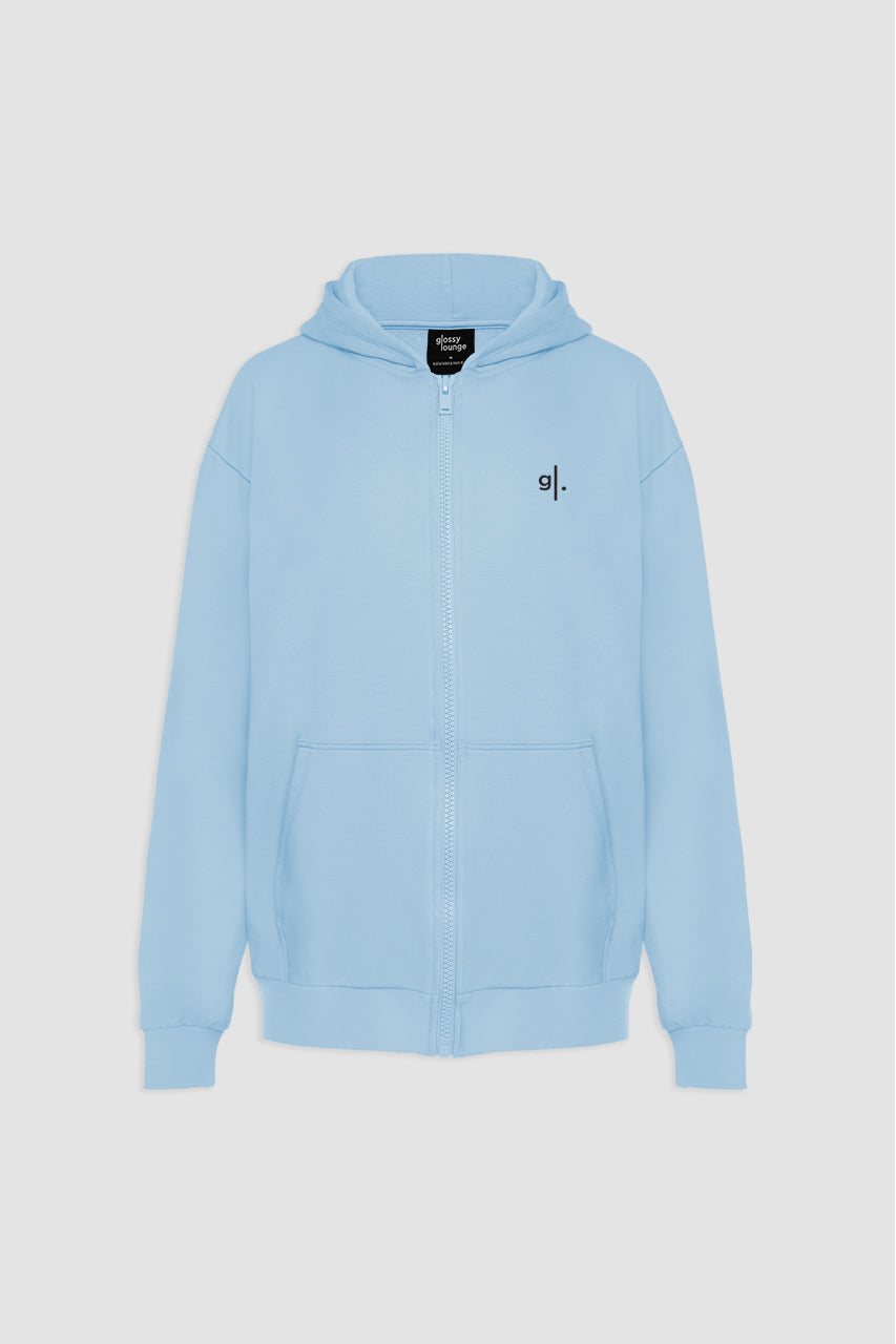 Organic Bamboo Women Oversized Zip Up Hoodie