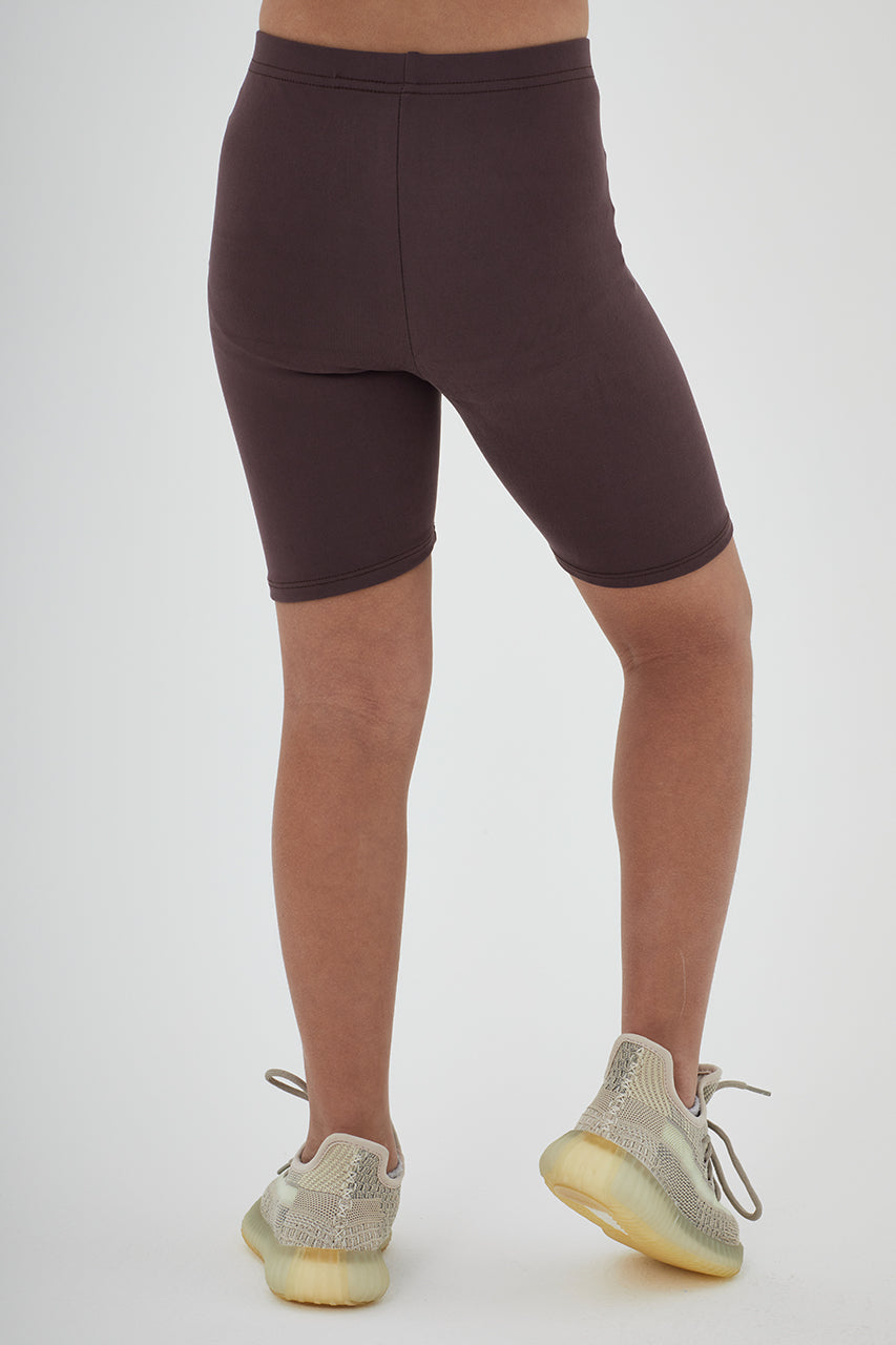 Girls Sustainable High Waist Biker Shorts