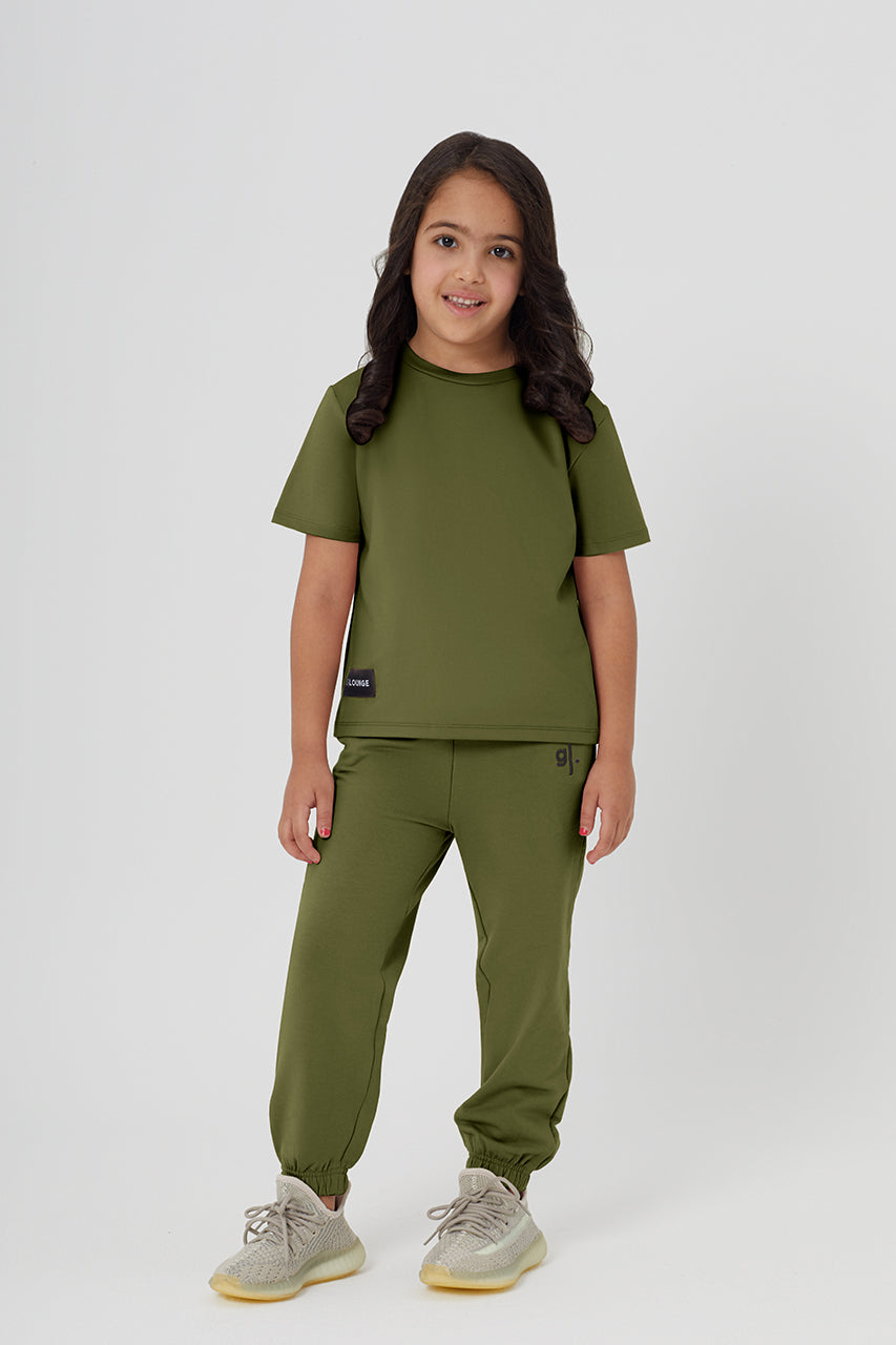 Organic Bamboo Girls  Joggers