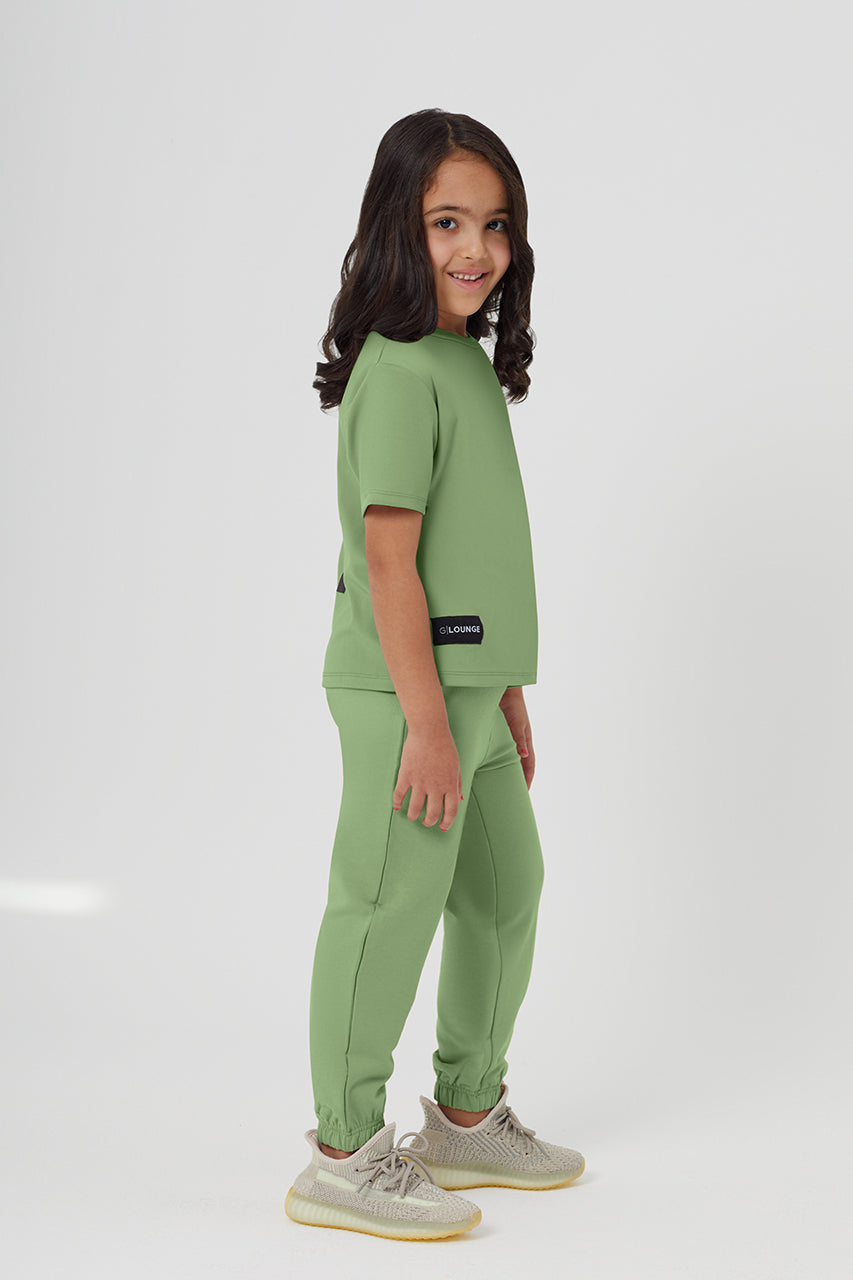 Organic Bamboo Girls  Joggers