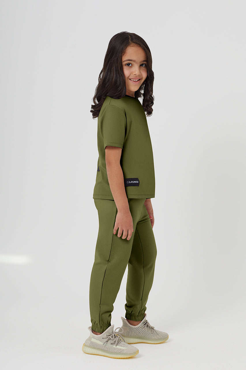 Organic Bamboo Girls  Joggers