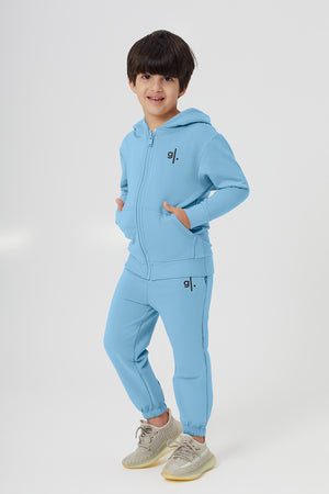 Organic Bamboo Cozy Zip Hoodie Boys