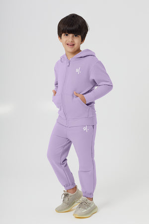 Organic Bamboo Cozy Zip Hoodie Boys