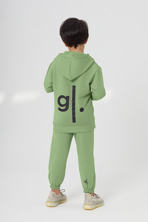 Organic Bamboo Cozy Zip Hoodie Boys