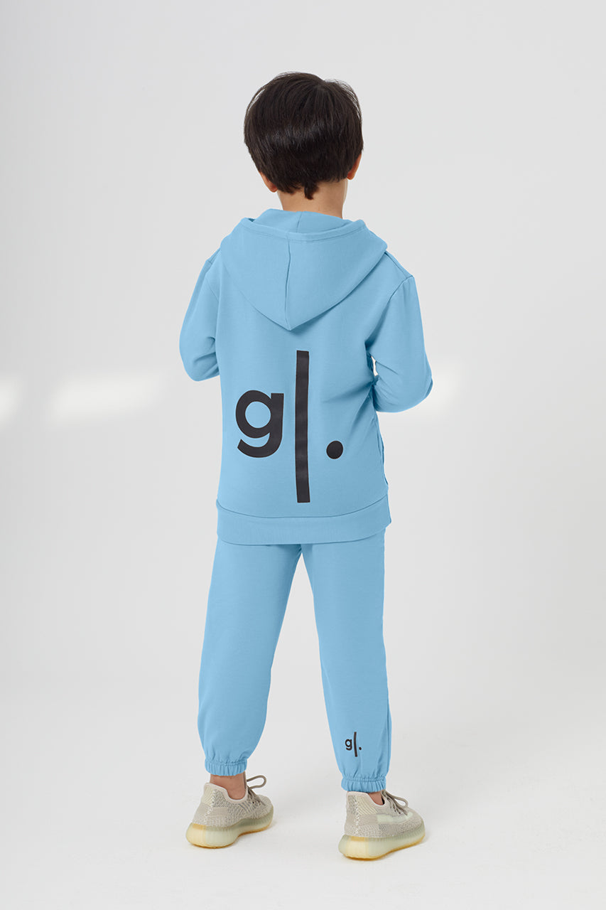 Organic Bamboo Cozy Zip Hoodie Boys