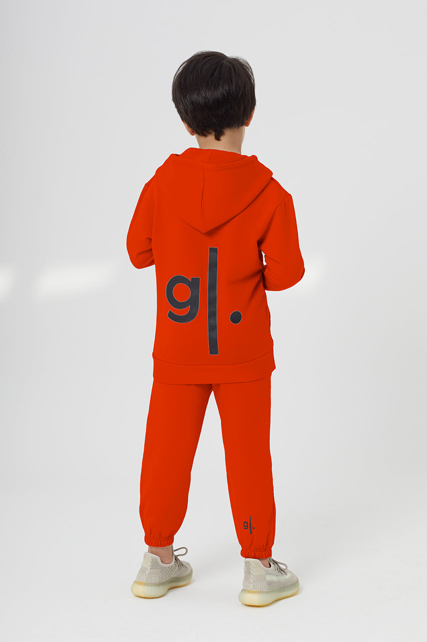 Organic Bamboo Cozy Zip Hoodie Boys