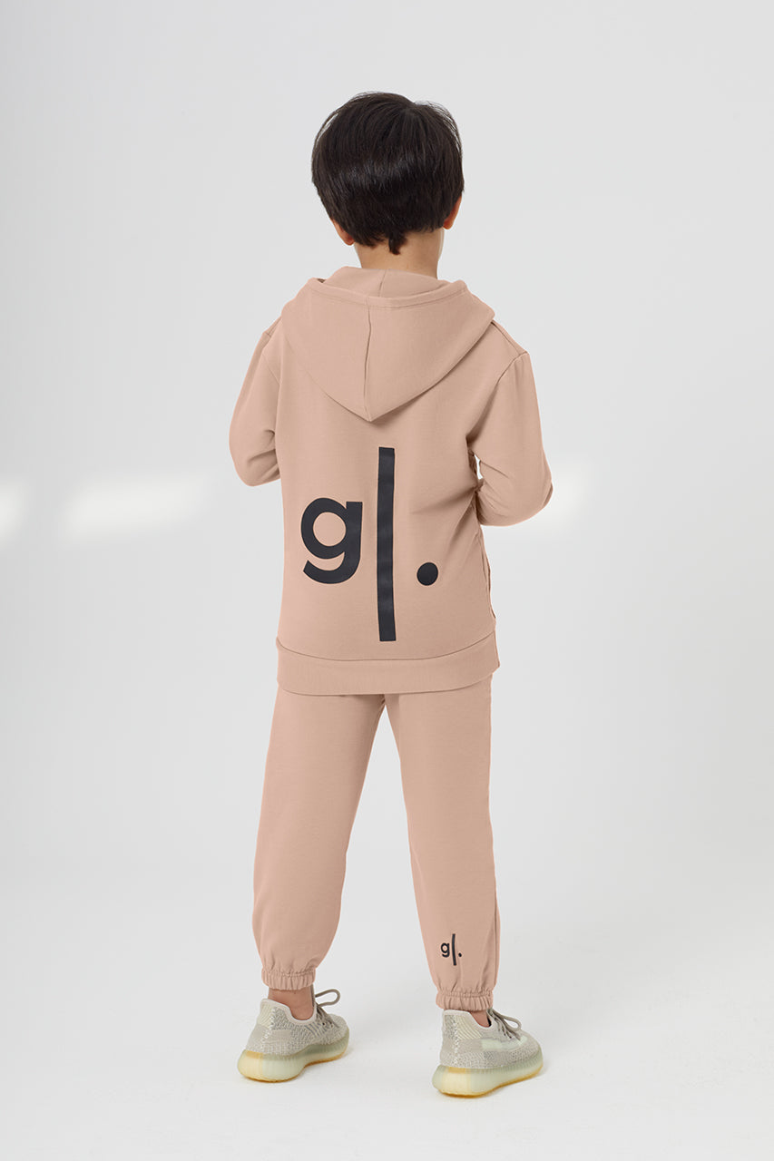 Organic Bamboo Cozy Zip Hoodie Boys