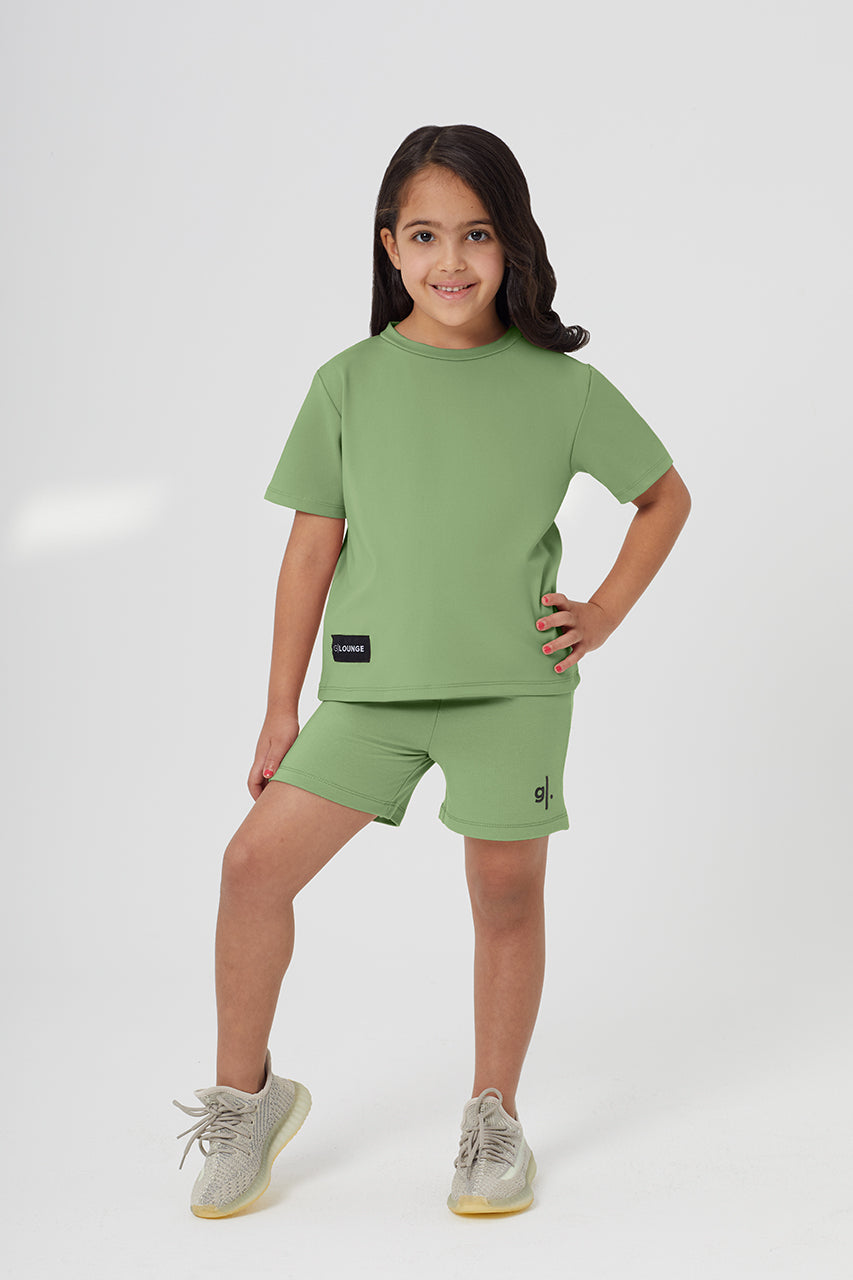 Organic Bamboo Girls  Lounge Shorts