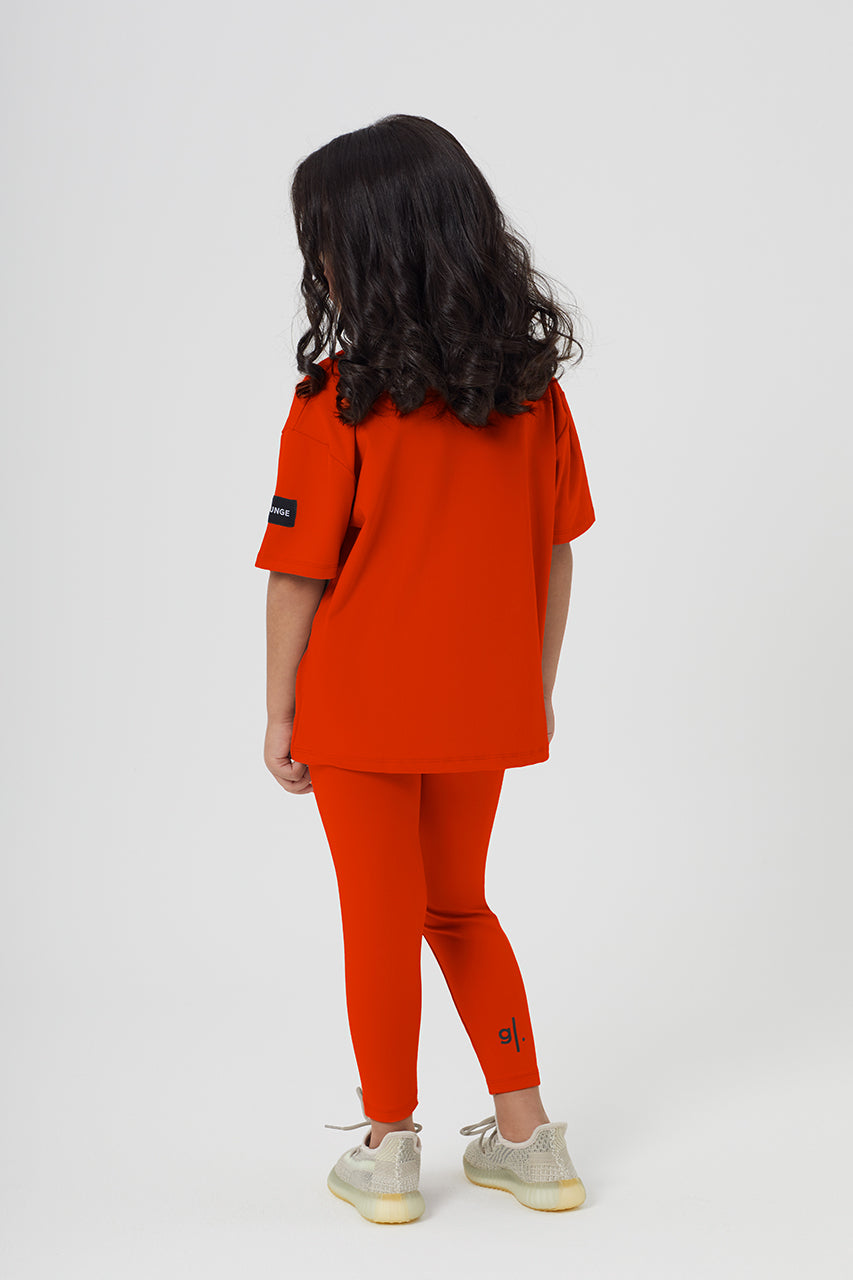 Girls Sustainable Oversized T-shirt